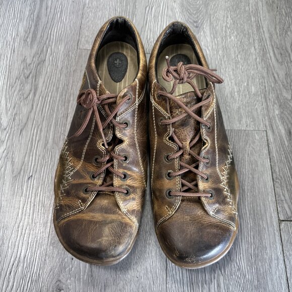 Dr. Martens Vintage Shoes Men\'s 13M Brown Leather Oxford Lace Up Chunky main image 6